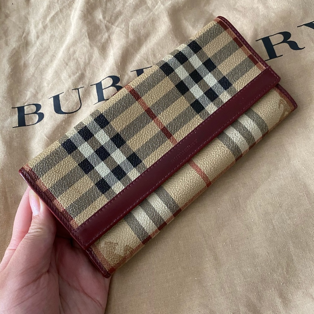 Authentic Burberry Canvas Barrel tote bag - Picture 3 of 8